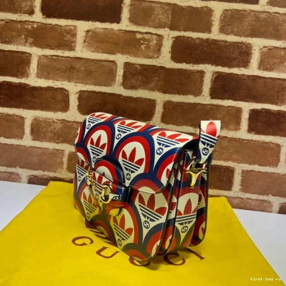 First bag ru Gucci bag 1955 Adidas x Horsebit shoulder 0709